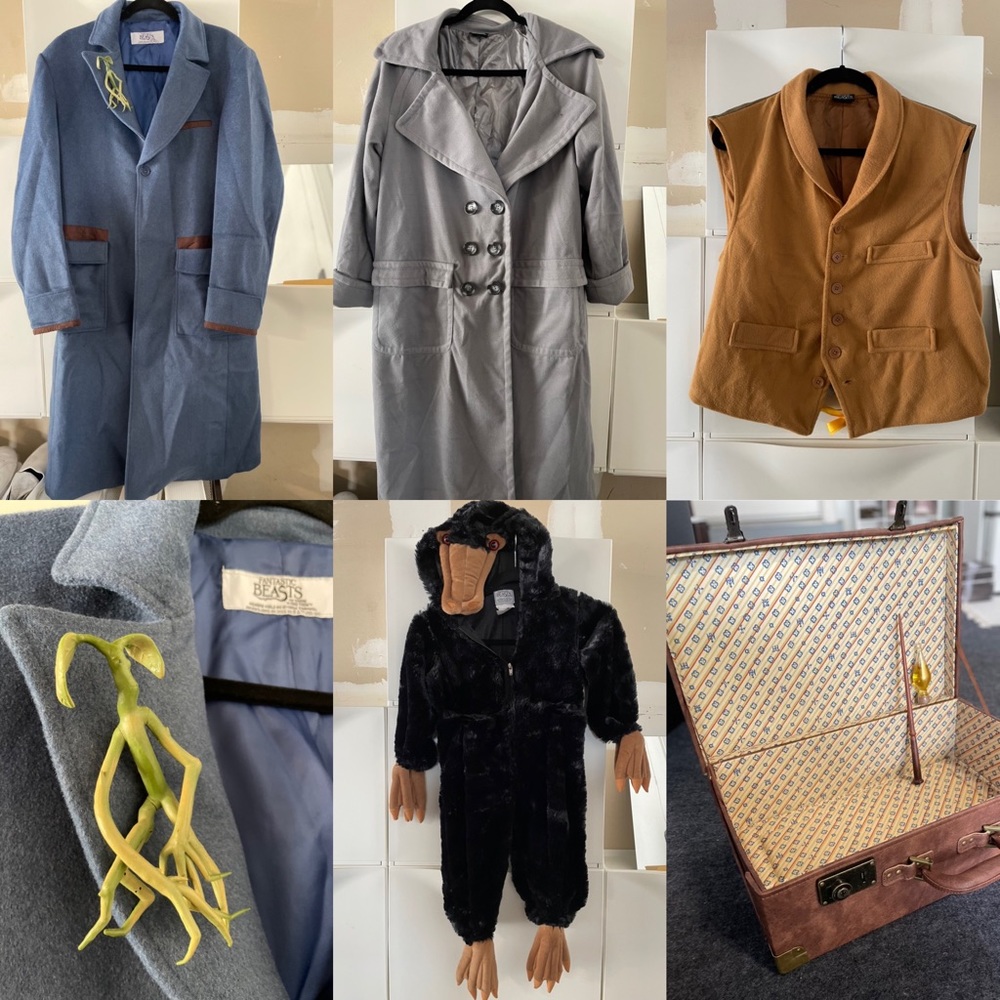 ✨8-Piece Fantastic Beasts / Harry Potter Full Costume Set Like New✨